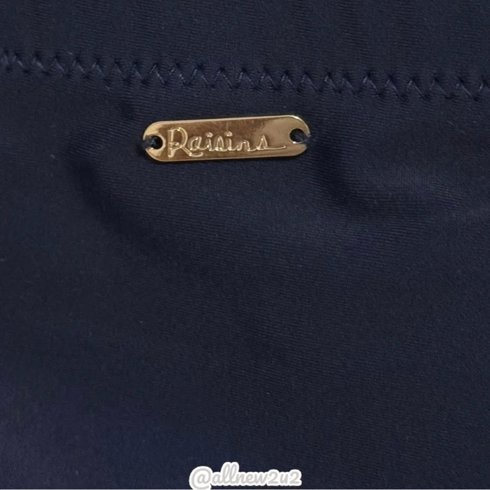 Raisins Swim Bottoms Ruched Panel Super flattering Size 22W New